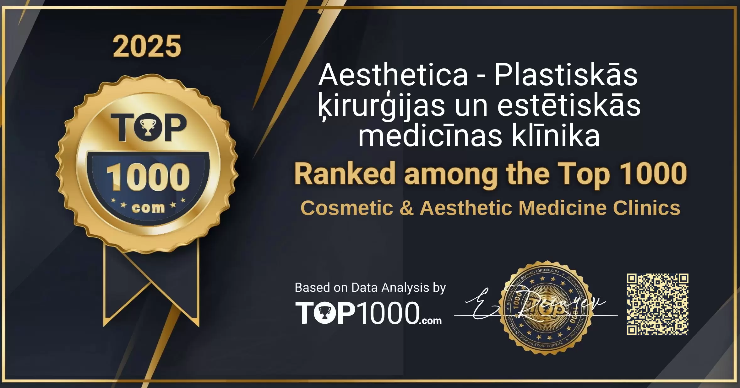 Aesthetica - Plastiskās ķirurģijas un estētiskās medicīnas klīnika Top 1000 Aesthetic Badge (Aesthetica - Plastiskās ķirurģijas un estētiskās medicīnas klīnika-top1000-aesthetic-badge.pdf)