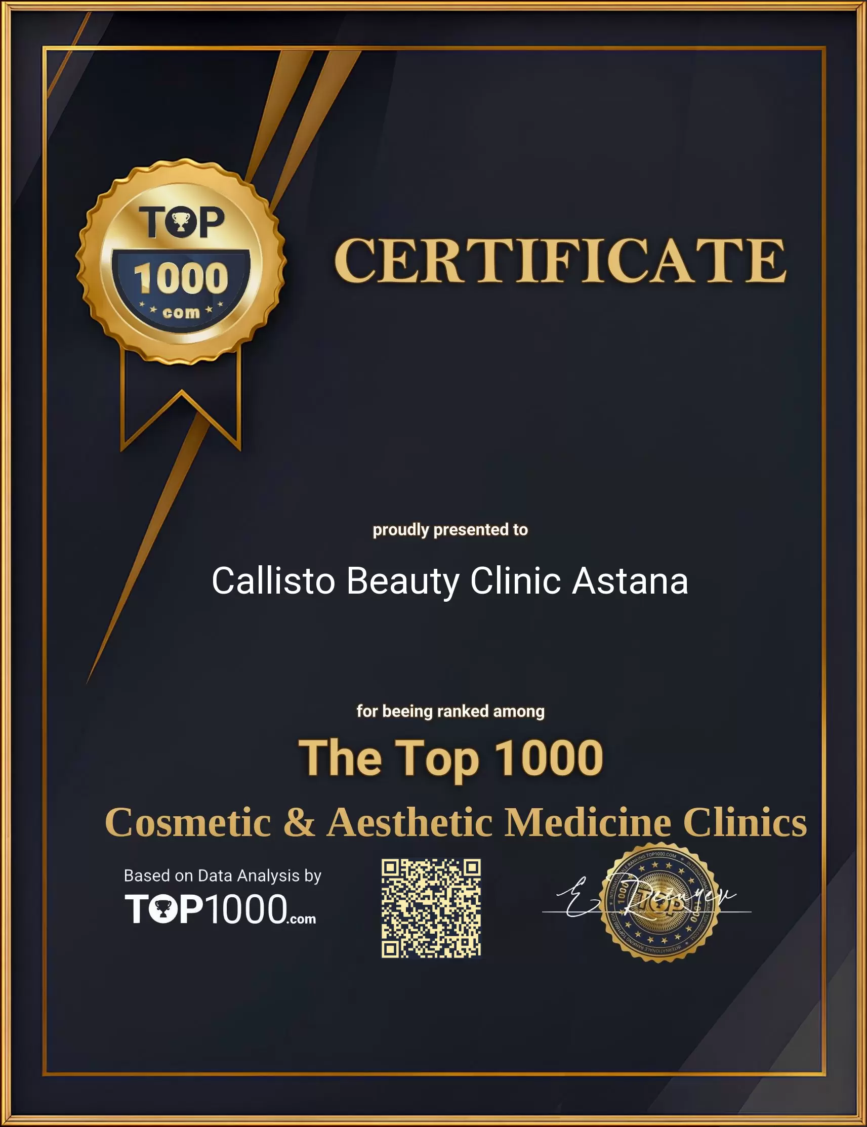 Callisto Beauty Clinic Astana Top 1000 Aesthetic Certificate (Callisto Beauty Clinic Astana-top1000-aesthetic-certificate.pdf)