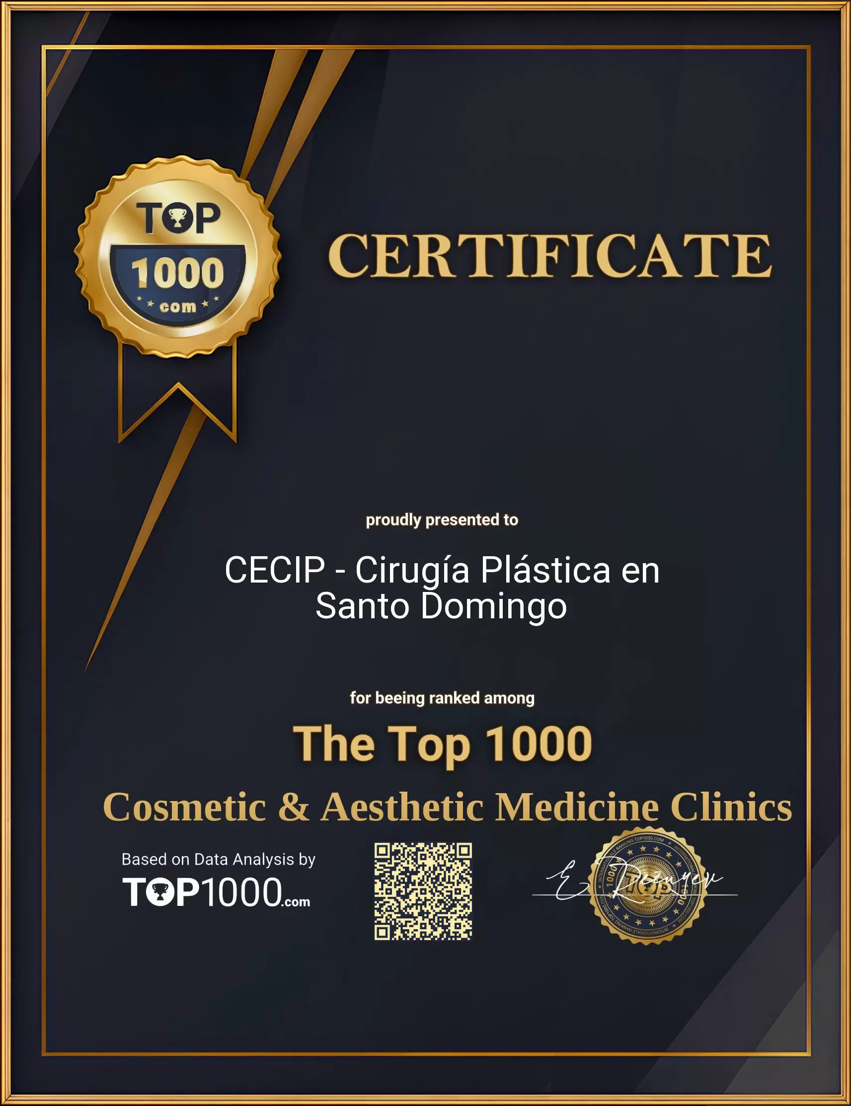 CECIP - Cirugía Plástica en Santo Domingo Top 1000 Aesthetic Certificate (CECIP - Cirugía Plástica en Santo Domingo-top1000-aesthetic-certificate.pdf)