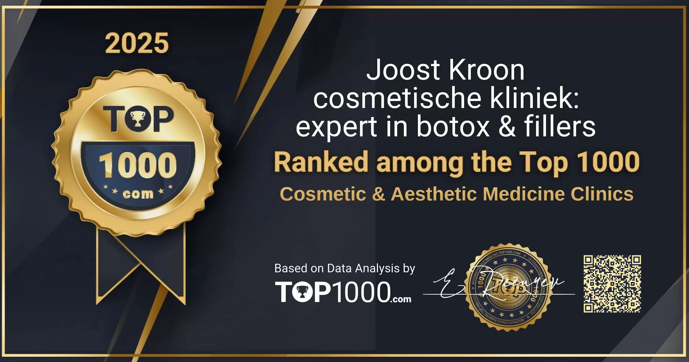 Joost Kroon cosmetische kliniek: expert in botox & fillers Top 1000 Aesthetic Badge (Joost Kroon cosmetische kliniek: expert in botox & fillers-top1000-aesthetic-badge.pdf)