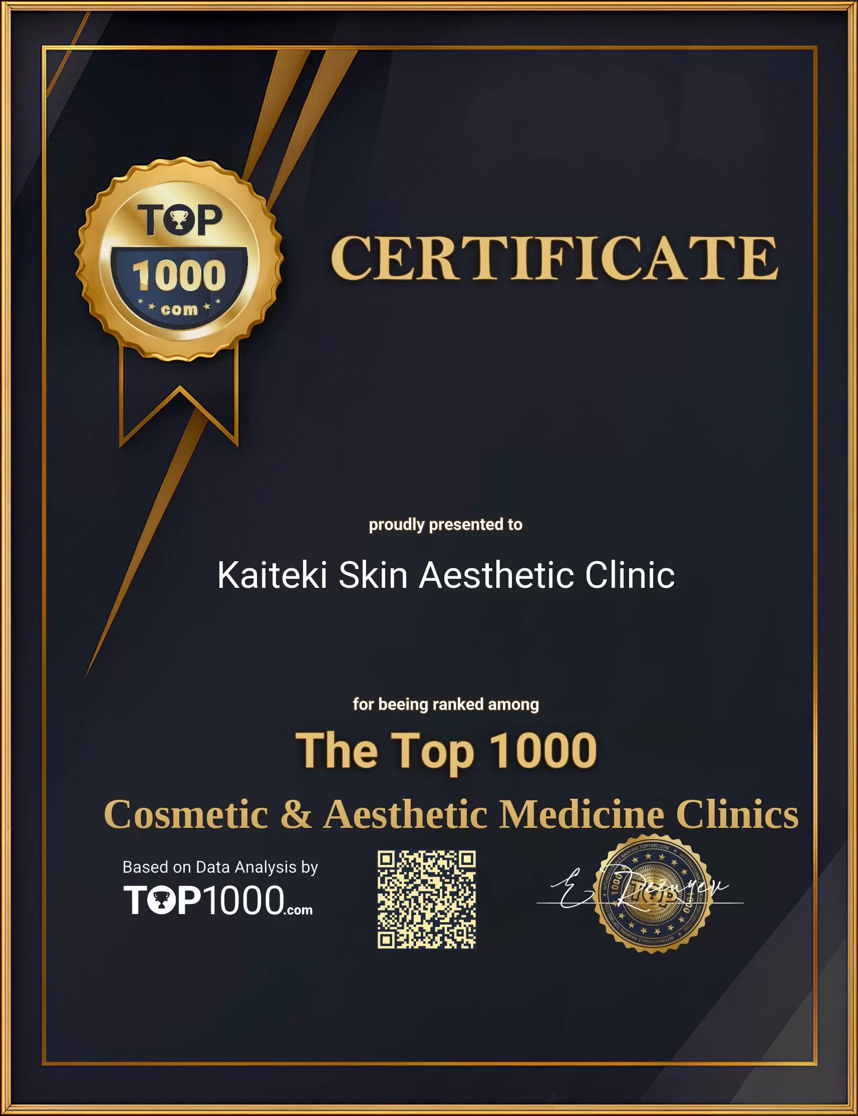 Kaiteki Skin Aesthetic Clinic Top 1000 Aesthetic Certificate (Kaiteki Skin Aesthetic Clinic-top1000-aesthetic-certificate.pdf)