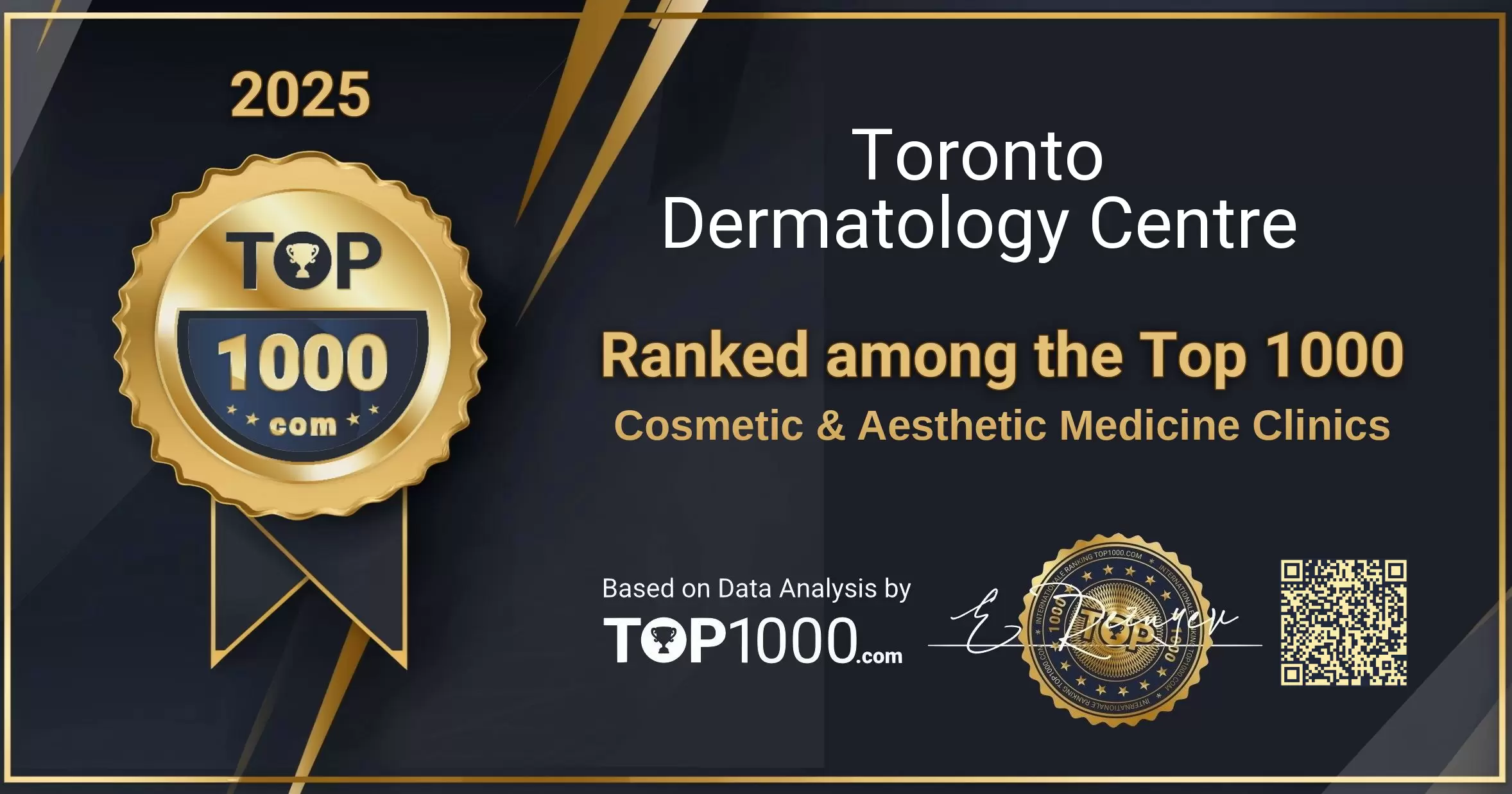 Toronto Dermatology Centre Top 1000 Aesthetic Badge (Toronto Dermatology Centre-top1000-aesthetic-badge.pdf)