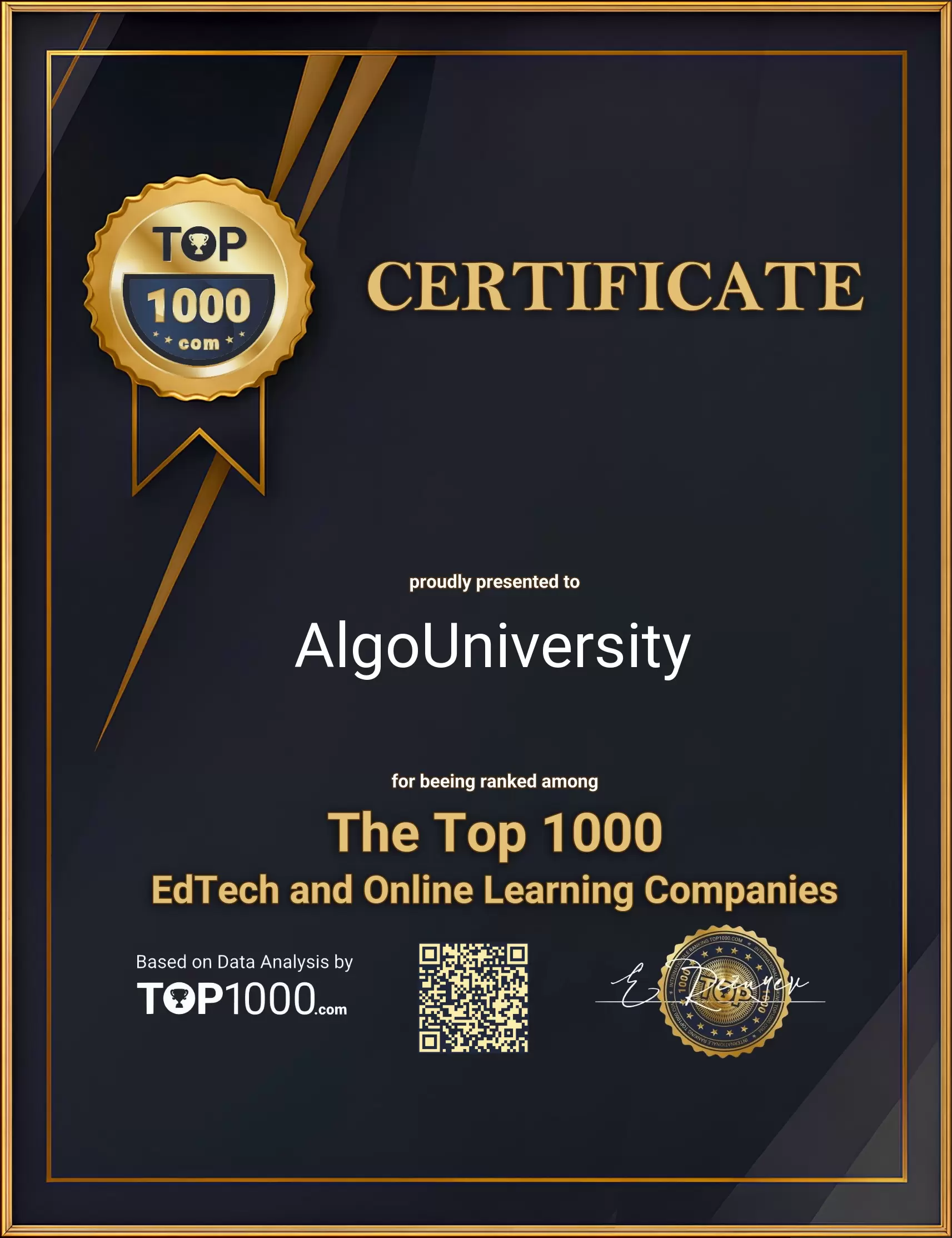AlgoUniversity Top1000 EdTech Certificate (AlgoUniversity-top1000-edtech-certificate.pdf)