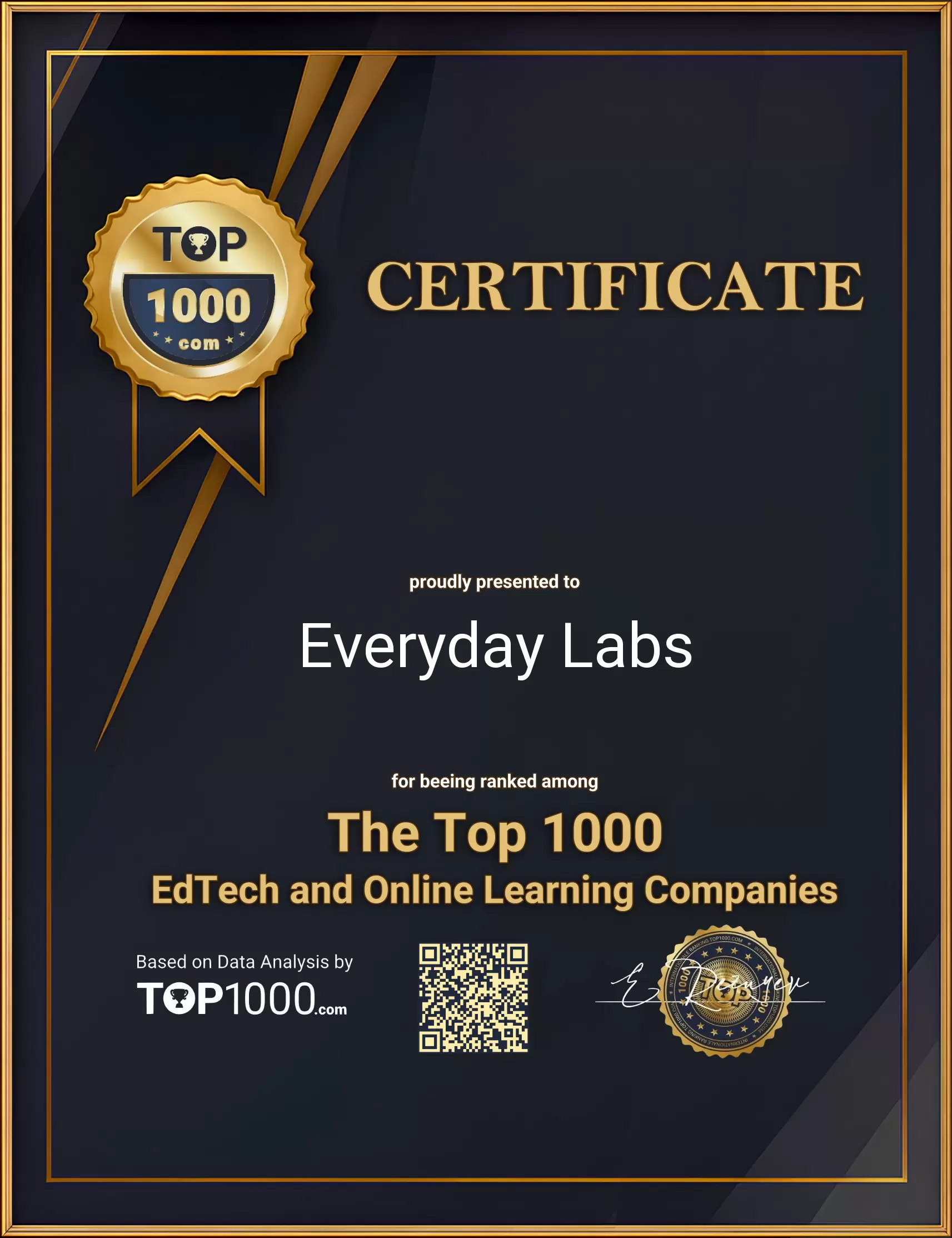 Everyday Labs Top1000 EdTech Certificate (Everyday Labs-top1000-edtech-certificate.pdf)