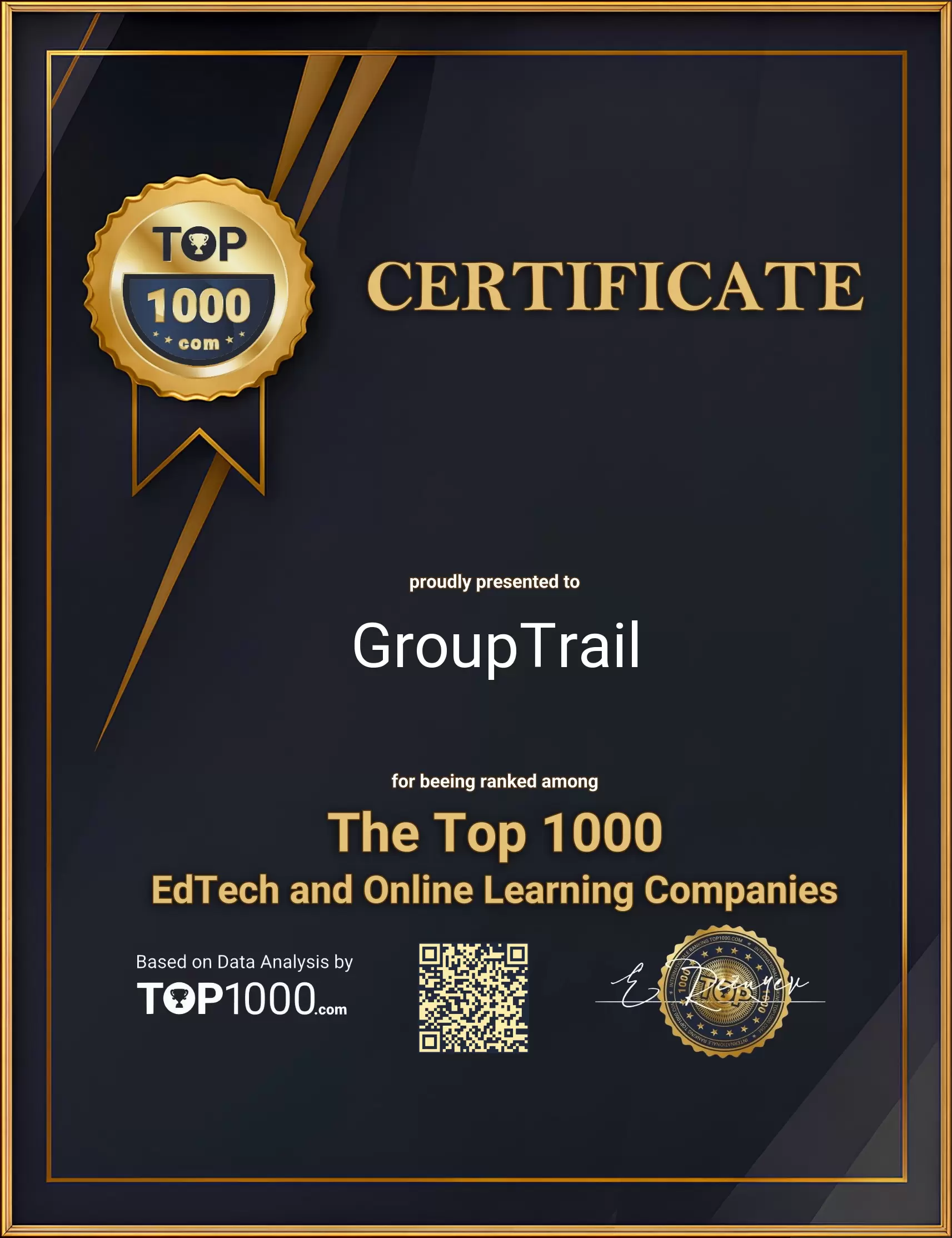 GroupTrail Top1000 EdTech Certificate (GroupTrail-top1000-edtech-certificate.pdf)
