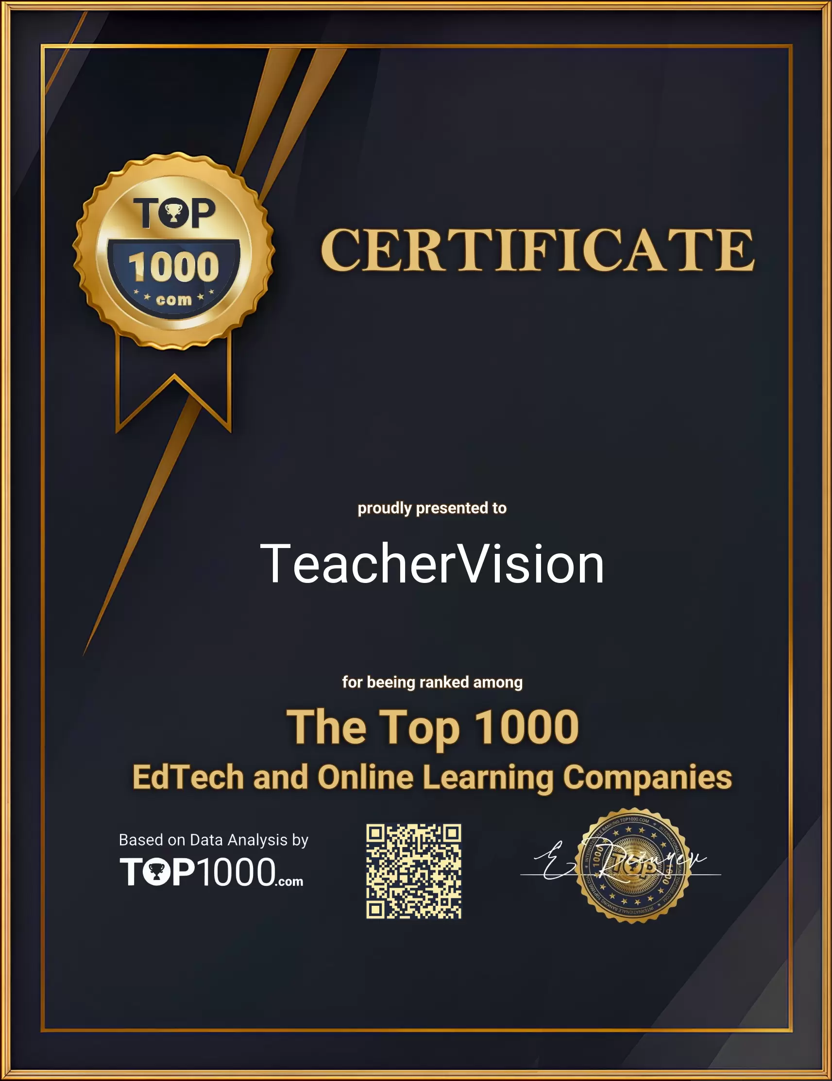TeacherVision Top1000 EdTech Certificate (TeacherVision-top1000-edtech-certificate.pdf)