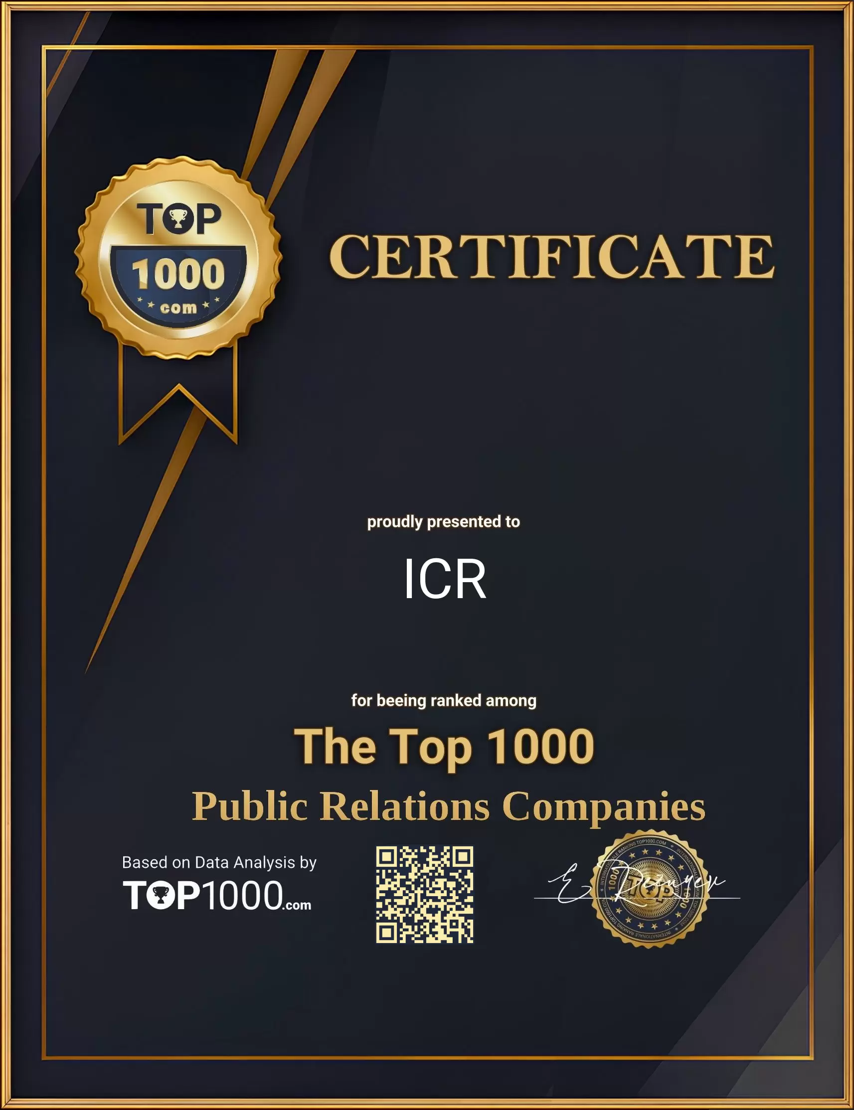 ICR Top1000 PR Certificate (ICR-top1000-pr-certificate.pdf)