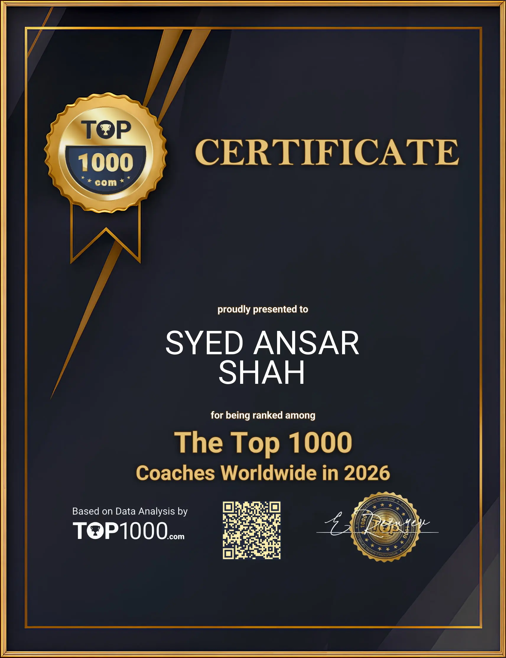 SYED ANSAR SHAH Top 1000 Coach Certificate (SYED ANSAR SHAH-top1000-coaches-certificate.pdf)